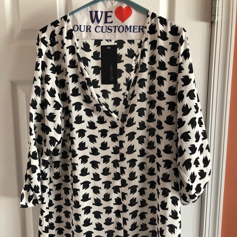 19 Cooper bird tunic, NWT